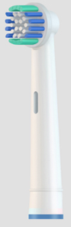 Oscillating  toothbrush head round